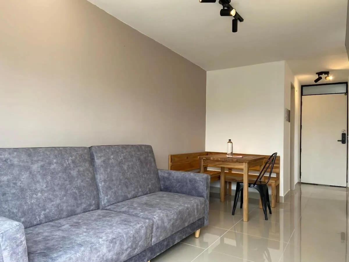 Apartamento Cozy 1Br With Private Terrace In Medellín 0*,