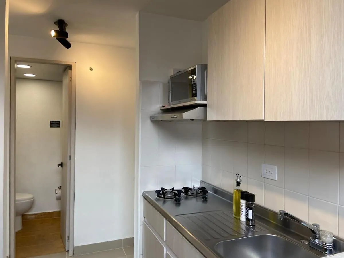 Apartamento Cozy 1Br With Private Terrace In Medellín Colombia