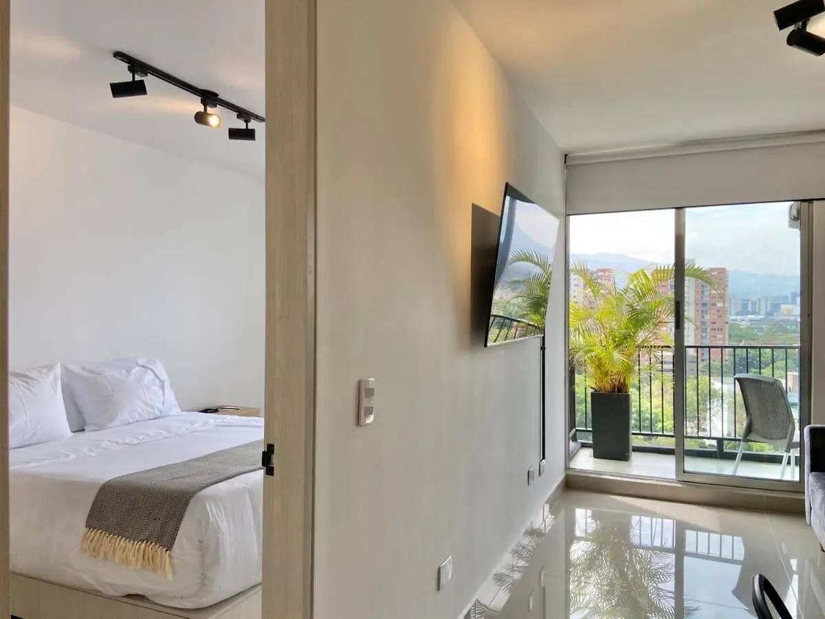 Apartamento Cozy 1Br With Private Terrace In Medellín